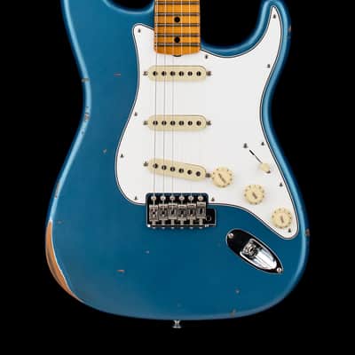 Fender Custom Shop Limited Edition Custom '68 Stratocaster Relic w/ Closet Classic Hardware - Aged Lake Placid Blue #79465 image 1