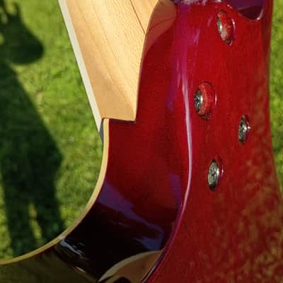 Ibanez Rg652mqfxs-dwm 2016 - dark wine doom burst image 10