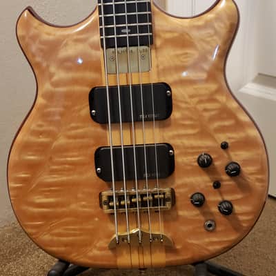 1996 Alembic Stanley Clarke 5 String Bass w/ Original Hard Shell Case image 2