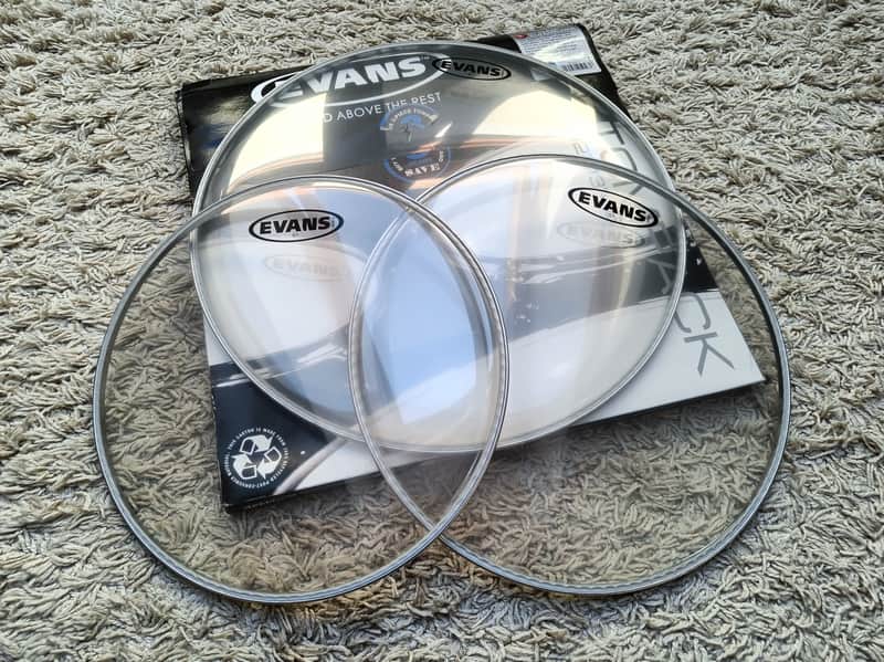 EVANS G1 CLEAR STANDARD PACK HEADS 12"/13"/16" image 1