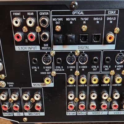 Sony Sony STR-DE845 is a classic 5.1-channel A/V receiver 90s - Black image 8