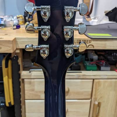 Epiphone Les Paul Standard Pro Trans Blue Burst (2017) with Coil-Splitting image 7