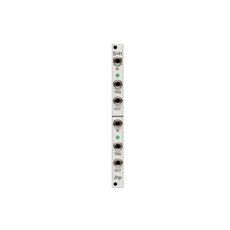 2hp S+H Eurorack Sample & Hold Module (Silver) image 1
