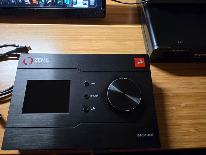 Antelope Audio Zen Q Synergy Core Thunderbolt 3 Audio Interface 2021 - Present Black image 1