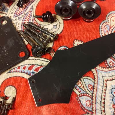 2016 EPIPHONE THUNDERBIRD PARTS LOT, TUNERS, KNOBS, PLATES, SCREWS image 12