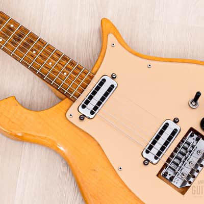 1961 Rickenbacker 450 Combo Vintage Electric Guitar Mapleglo w/ Toaster Top Pickups, Case image 7