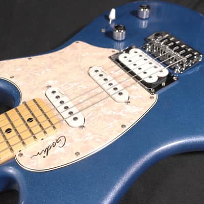 Godin Session LTD HSS - Desert Blue image 9