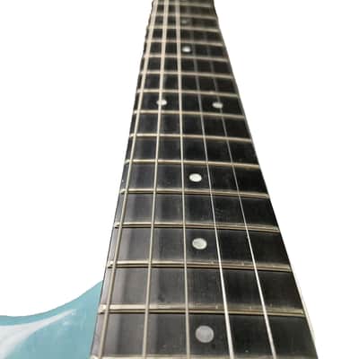 Optek Firelight 400 - Beginner Stratocaster Electric Guitar with Light-up Frets ! imagen 16