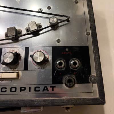WEM Watkins Copicat Solid-State Tape Echo 1970s - Metal with Black Case image 7