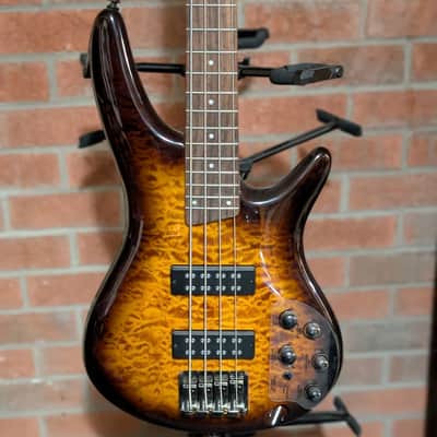 Ibanez SR400EQM-DEB Standard Soundgear Bass 2016 - Present - Dragon Eye Burst image 4