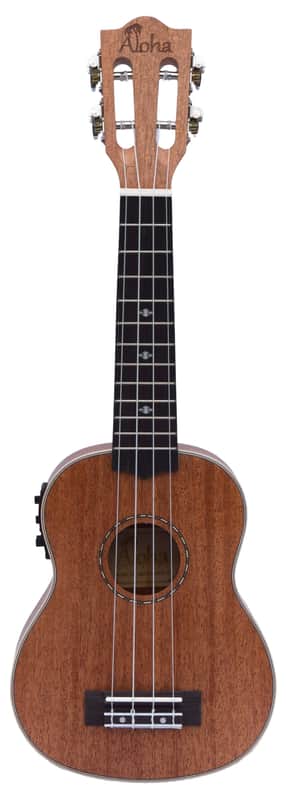 Aloha SM2400E Solid Top Series w/Pickup, Soprano image 1