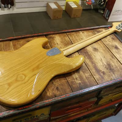 Fender Jazz Bass 3-Bolt with Maple Fretboard 1974 - 1983 - Natural image 5