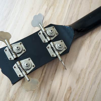 1979 Gibson Ripper Vintage Electric Bass Guitar Black Bill Lawrence Pickups image 5