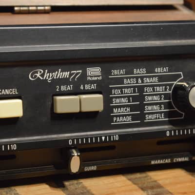 Roland TR-77 Rhythm 77 1970s - Black image 2