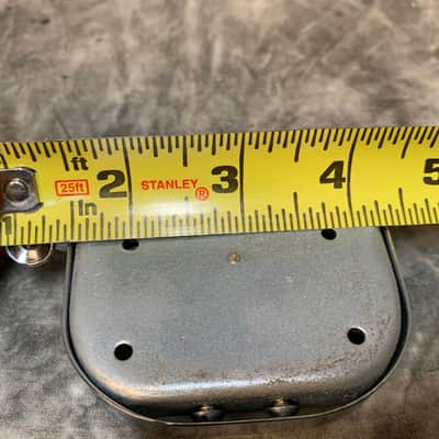 Japanese Tremolo tailpiece  Chrome NOS Teisco Zenon Kingston Kawai Guyatone image 8
