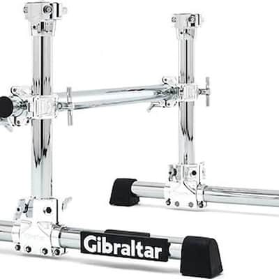Gibraltar GSSMS Stealth Drum Rack Side Mount System with Chrome Clamps image 2