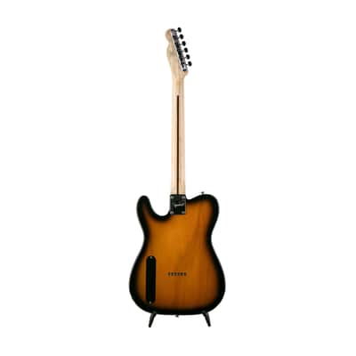 Squier Paranormal Series Cabronita Thinline Telecaster Electric Guitar, 2-Tone Sunburst, CYKH2100XXXX image 3