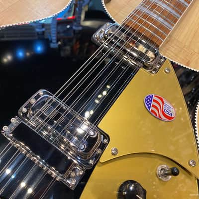 Rickenbacker 660/12 12-String Electric Guitar JetGlo image 8