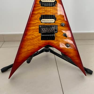 Jackson Pro Series KVQ King V 2014 - 2017 - Transparent Amber image 2