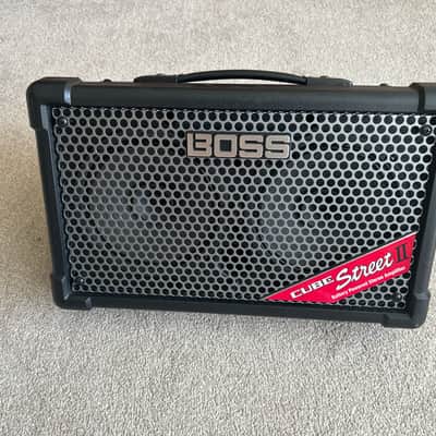 Boss Cube Street II 2-Channel 10-Watt 2x6.5" Battery-Powered Guitar Combo 2021 - Present - Black image 1