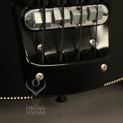 1986 Rickenbacker SHADOW BASS Jetglo 4003 BT with CHECKERBOARD BINDING!!! image 4