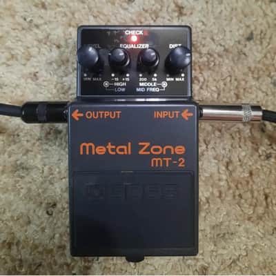 Boss MT-2 Metal Zone (Silver Label) 1991 - Present - Black image 5