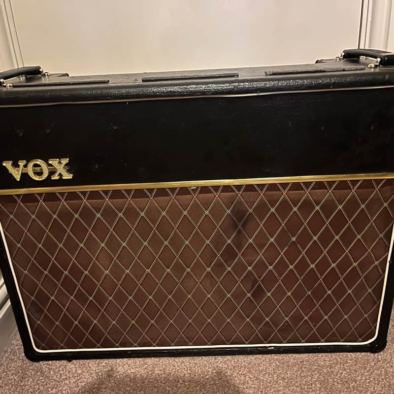 1964 Vox 1964 AC-30/6 Twin 3-Channel 30-Watt 2×12″ Guitar Comb…