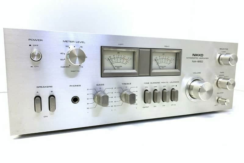 Nikko na-850 integrated amplifier 130 watts rms vintage | Reverb