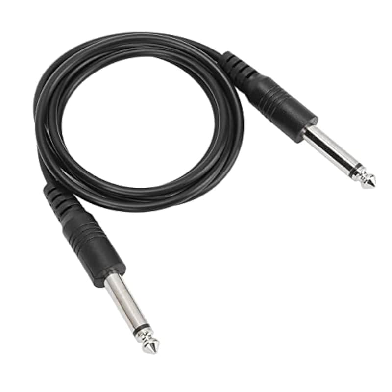 Guitar Cable 3.3Ft,6.35Mm Electric Instrument Cable,Straight To Straight Guitar Cord For Electric Guitar Bass Guitar Electric Mandolin,6.35Mm Aux Jack And Aux In Port Devices image 1