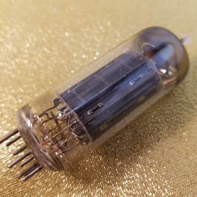 RCA 6CG7 tNOS AT1000 TESTED Balanced! PI Vacuum Tube T1 blackplate dual triode 1954-1959 image 6