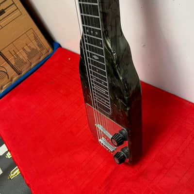 Magnatone Eddie Bush Special Vintage Lap Steel Guitar Green Pearl image 11