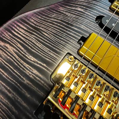 PRS Limited Edition Herman Li Signature Chleo 2025 - Present Charcoal Purple Burst image 3
