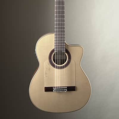 Cordoba GK Studio Negra Acoustic Electric Classical Guitar - Natural image 2