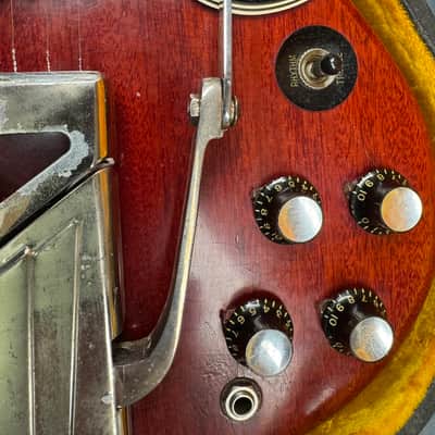 GIBSON LES PAUL/SG 1961 - Cherry  #31422 image 24