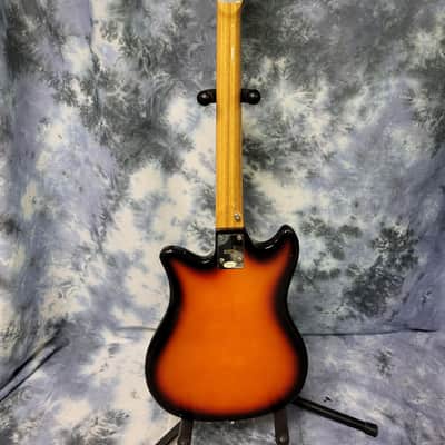 Vintage 1990 Harmony Since 1892 Model 303.1400 Dual Pickup Pro Setup Korea Gigbag image 10