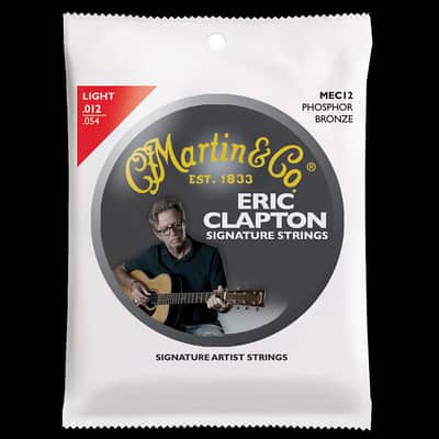 Martin MEC12 Clapton's Choice Phosphor Bronze Light Acoustic Strings