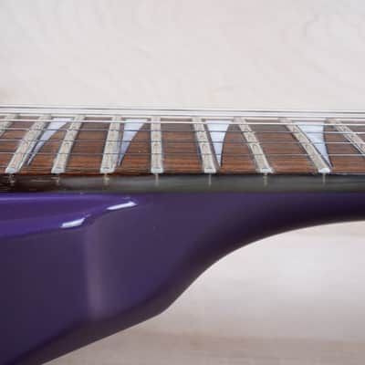 Jackson Randy Rhoads V RR Standard MIJ Neck Thru 1993 Blue Purple Japan w/ Bag image 12