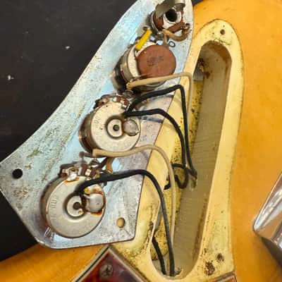 Fender Jazz Bass 1966 - Olympic White with Matching Headstock image 13