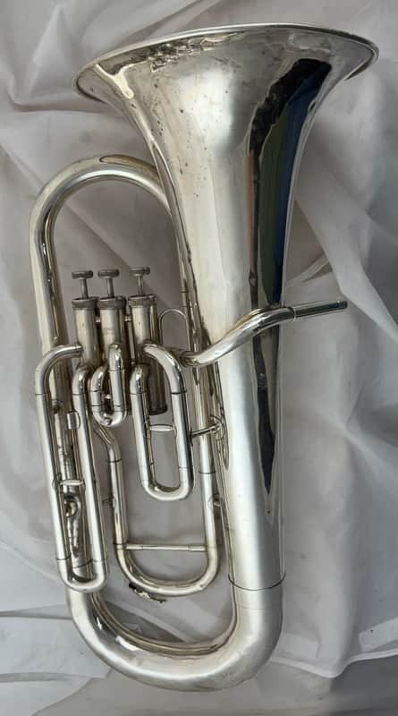 Yamaha YEP-201S Standard Euphonium 2010s - Silver-Plated image 1