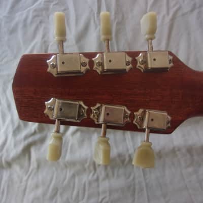 T. Mead Banjos Guitjo 2016 Natural Maple, Spruce image 4