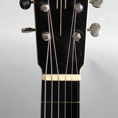 National Silvo Lap Steel Electric Guitar (1938), ser. #C-1296, original black hard shell case. image 5