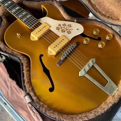 Gibson USA ES-295 Gold Finish 1990 With Original Hardcase image 2