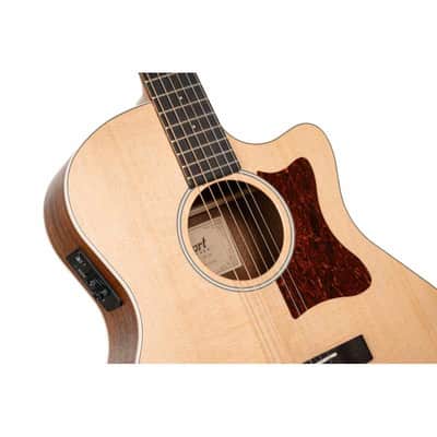Cort GA1EOP Grand Regal Series Grand Auditorium Body Solid Spruce Top Mahogany Neck 6-String Acoustic-Electric Guitar image 5