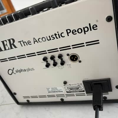 AER Alpha Plus 50-Watt 1x8" Guitar Combo 2010s - Black image 4