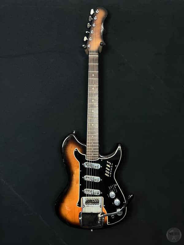 Burns London Split Sonic from 1964 in red-sunburst finish "Made in England" image 1