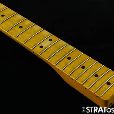 Fender 75th Anniversary Vintera Road Worn 1951 Tele NECK TUNERS Telecaster Maple image 4