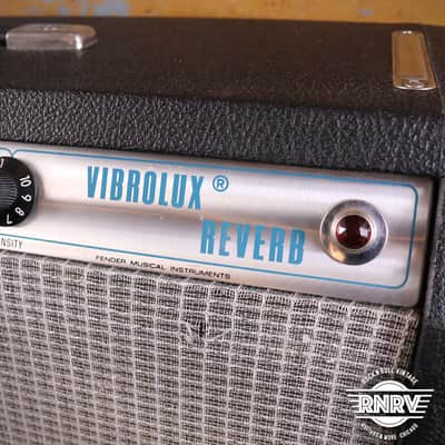 Fender Vibrolux Reverb 2-Channel 35-Watt 2x10" Guitar Combo 1970 - 1980 - Silverface image 5