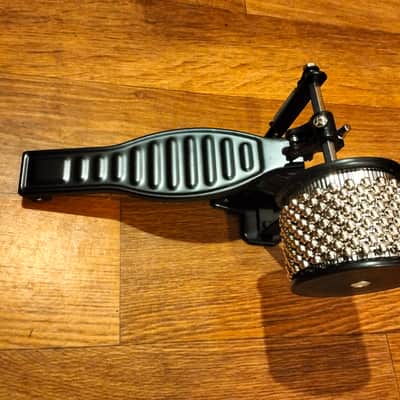 Foot Cabasa pedal shaker compact for percussionist, guitarist etc image 3