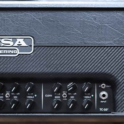 Mesa Boogie Triple Crown TC-50 Head 50W All-Tube 3-Channel Guitar Amplifier Head image 6