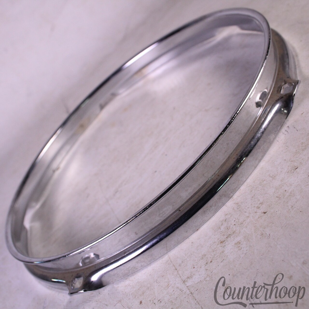Gibraltar 10"2.3mm 5Lug Tom Drum Batter/Resonant Rim/Hoop Chrome-Steel SC-1205TT — main photograph